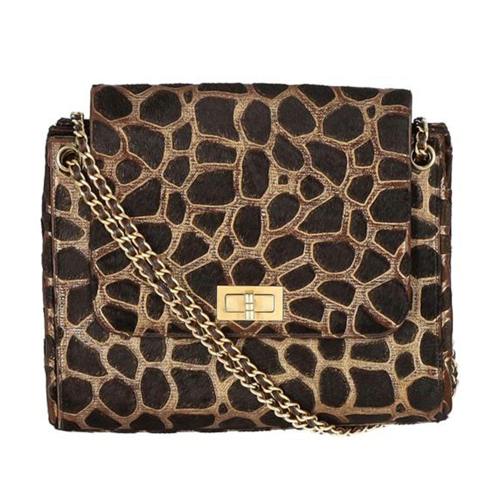 Chanel Shoulder Harako Chain Black Bag - Picture 2 of 9